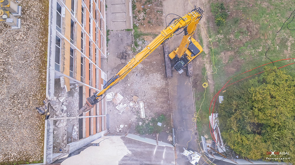 Inspection et suivi de chantier par drone par Axidrone