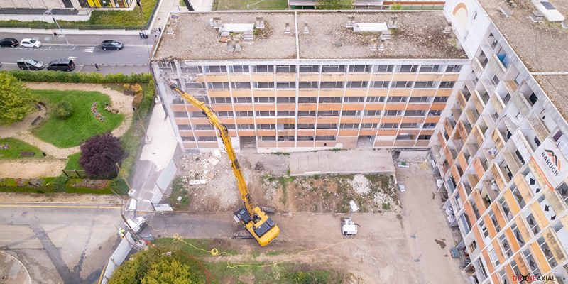 Suivi de chantier square Beaumarchais